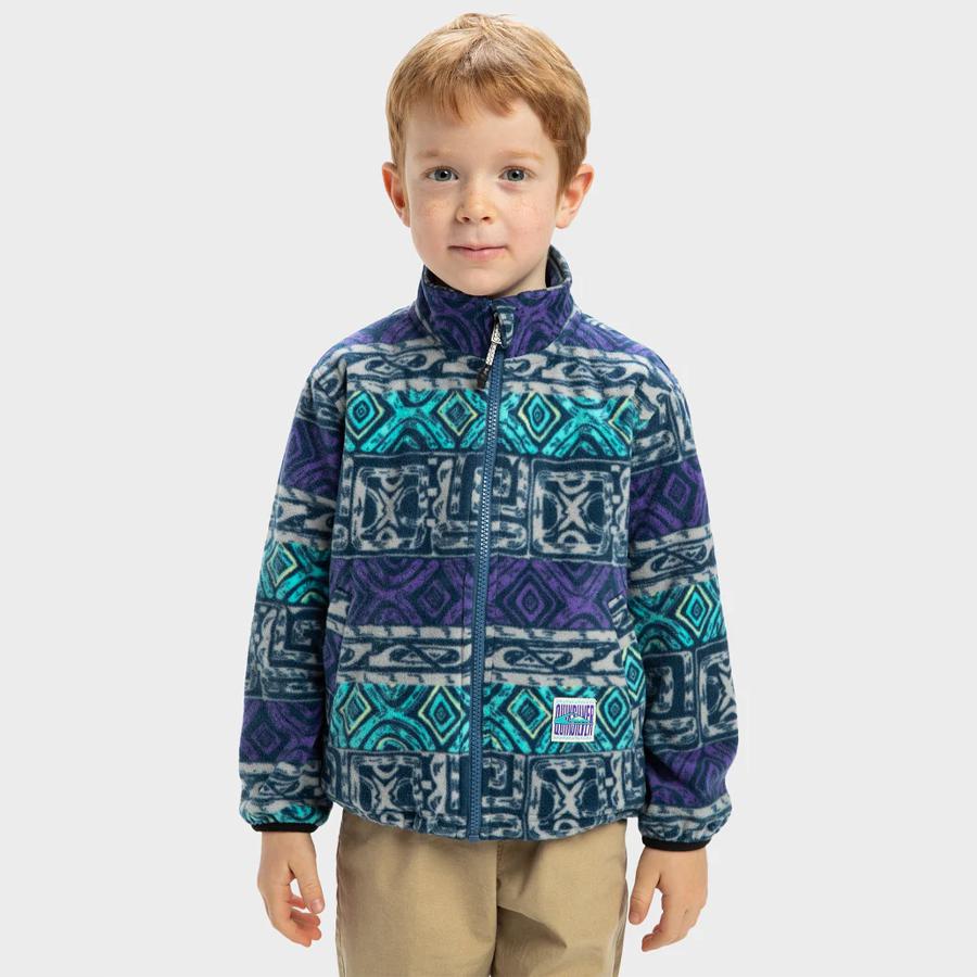 GLOBAL HEAT POLAR ZIP BOY SILVER GRAY GLOBAL H