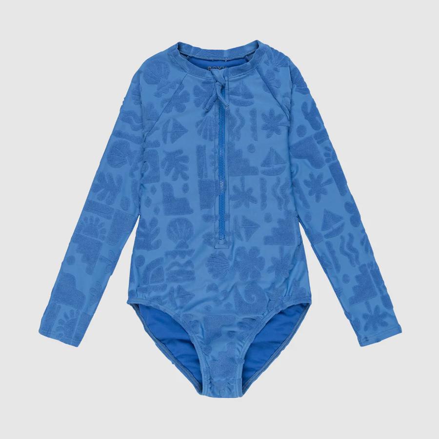 BEACH CHECK ONESIE NEBULAS BLUE BEACH C
