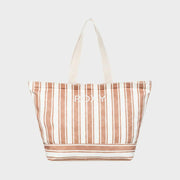 STRIPPY BEACH CAMEL SANDY STRIPE