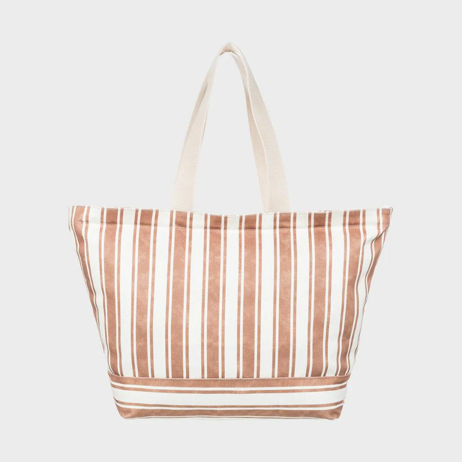 STRIPPY BEACH CAMEL SANDY STRIPE