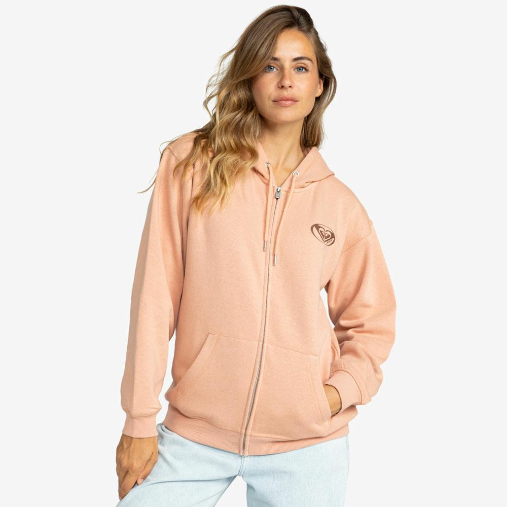 SURF STOKED ZIPPED BRUSHE CAFE CREME
