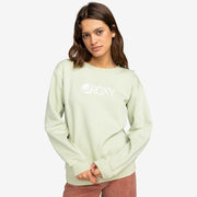 SURF STOKED CREW BRUSHED LAUREL GREEN