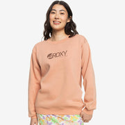SURF STOKED CREW BRUSHED CAFE CREME