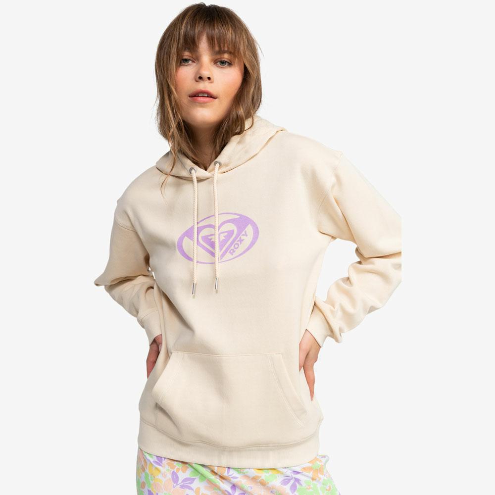 SURF STOKED HOODIE BRUSHE TAPIOCA