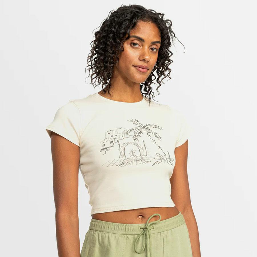 ROXY ALL DAY SSST PARCHMENT