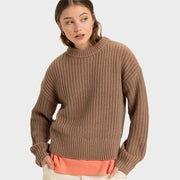 COMING HOME SWEATER PORTABELLA
