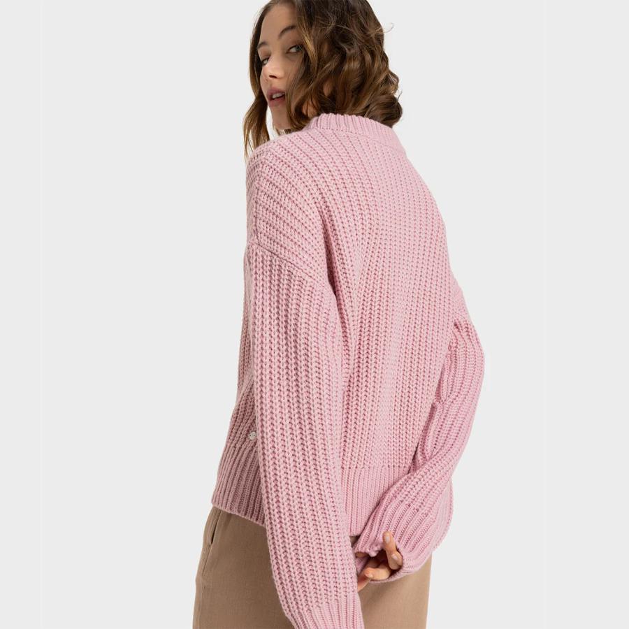 COMING HOME SWEATER BLEACHED MAUVE