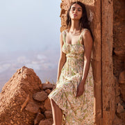 PARADISE WINDS OIL GREEN WILD FLOWE