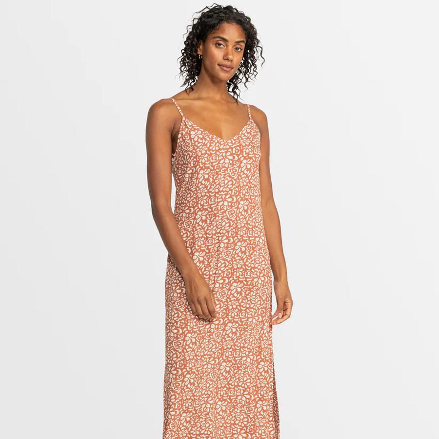 STAY SUNNY SLIP DRESS RUSSET FREEFALLIN FL