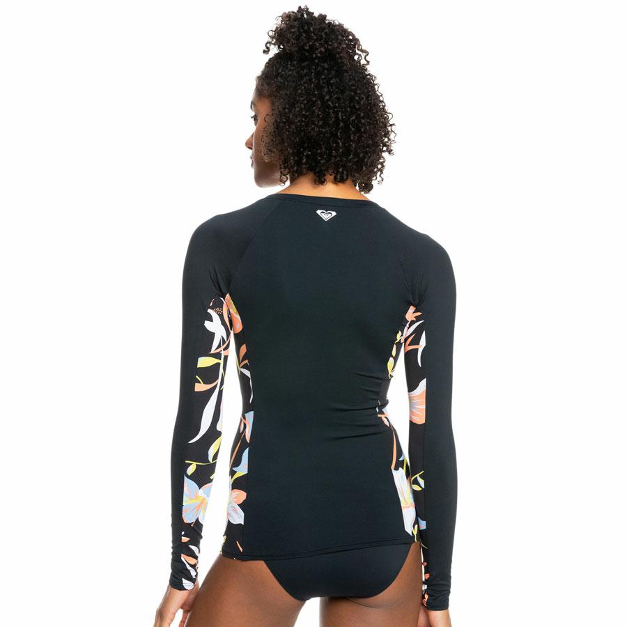 ZIPPED MIX SOLID PRINT ANTHRACITE HIBISCUS