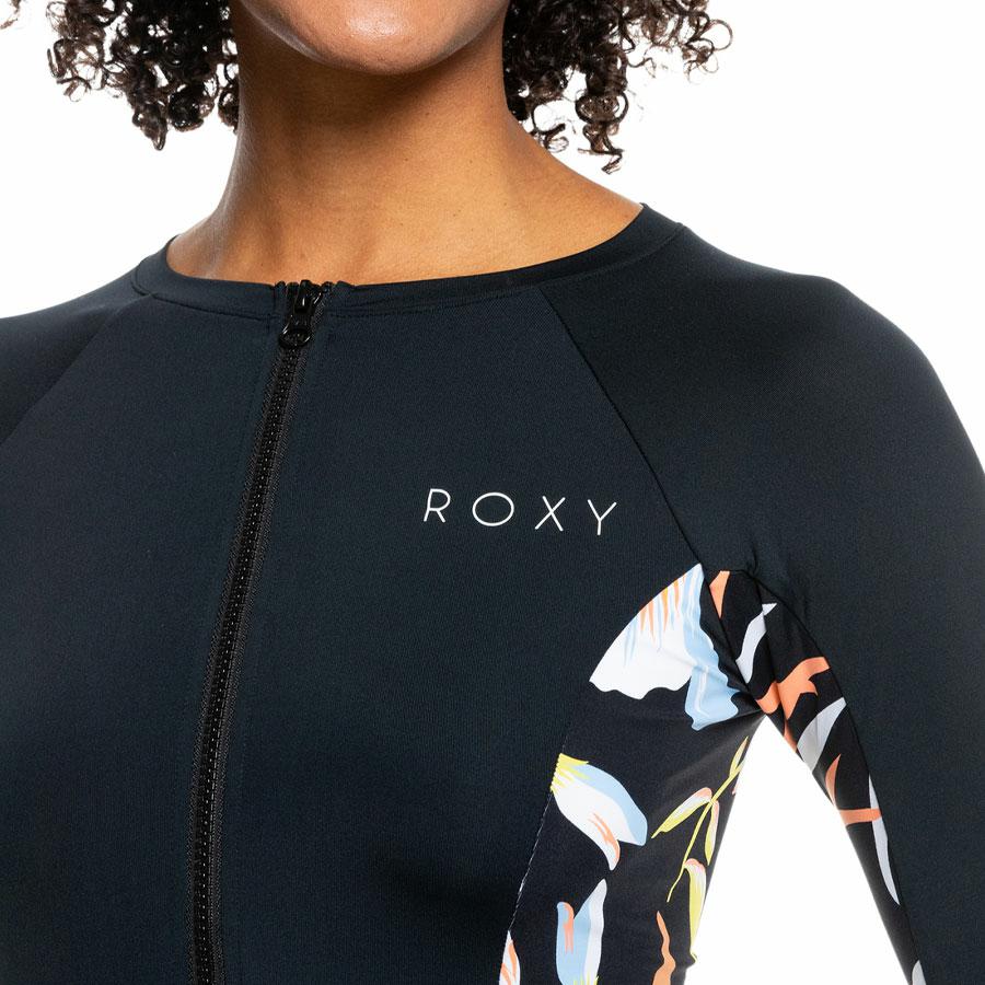 ZIPPED MIX SOLID PRINT ANTHRACITE HIBISCUS