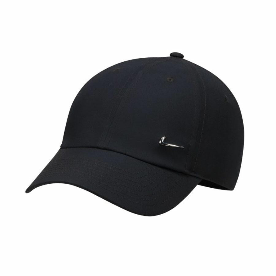 DRI-FIT CLUB CAP BLACK/METALLIC SILVE
