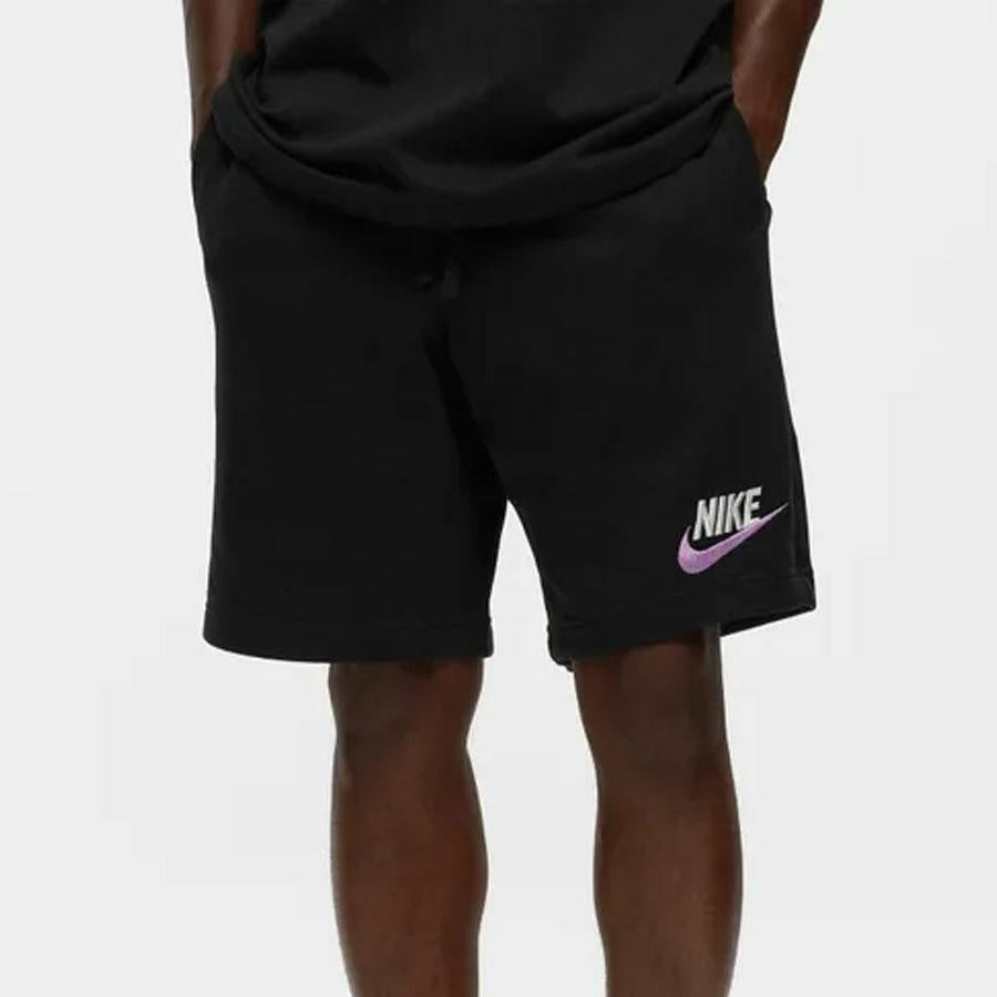 M NK CLUB + FT SHORT BLK