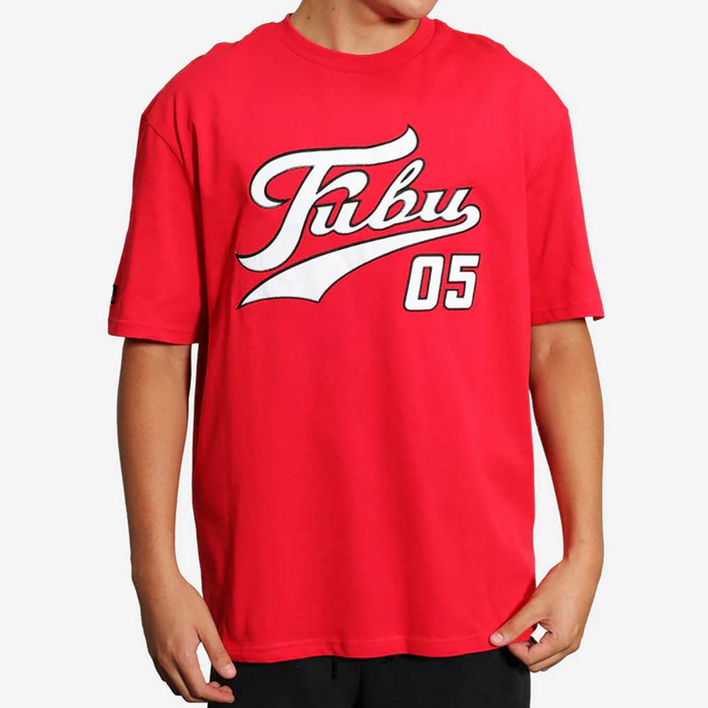 VARISTY T-SHIRT RED/WHITE/BLACK