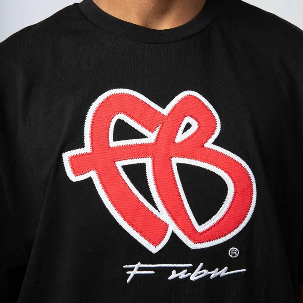BASIC TEE BLACK/RED/WHITE