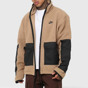 M NSW SHERPA FZ JKT CZWN DK DRIFTWOOD/BLACK/B