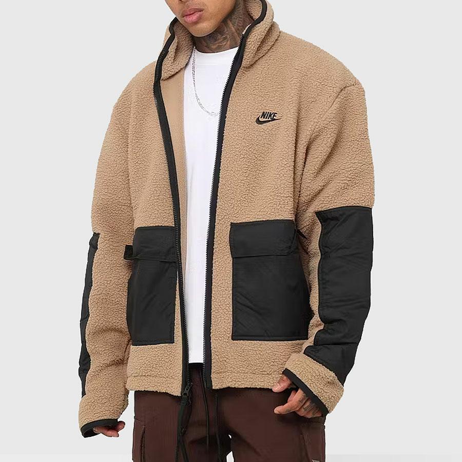 M NSW SHERPA FZ JKT CZWN DK DRIFTWOOD/BLACK/B