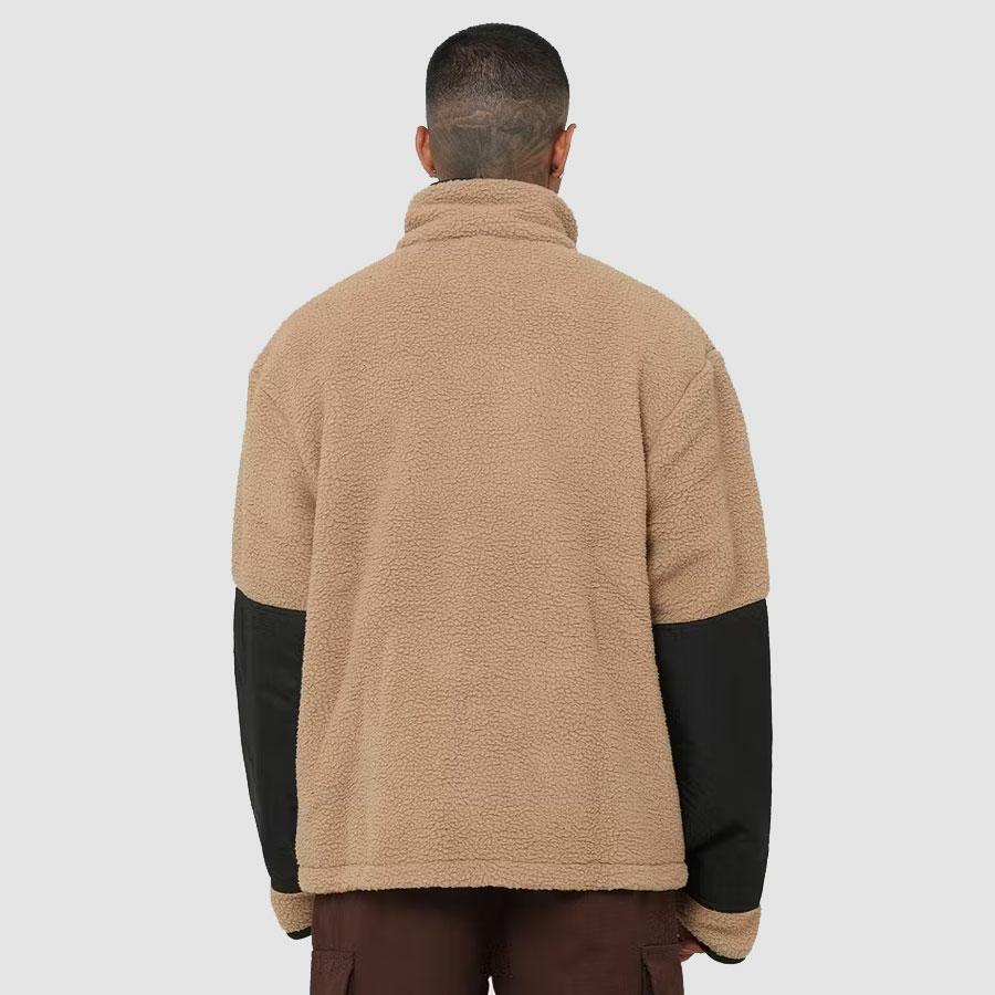 M NSW SHERPA FZ JKT CZWN DK DRIFTWOOD/BLACK/B
