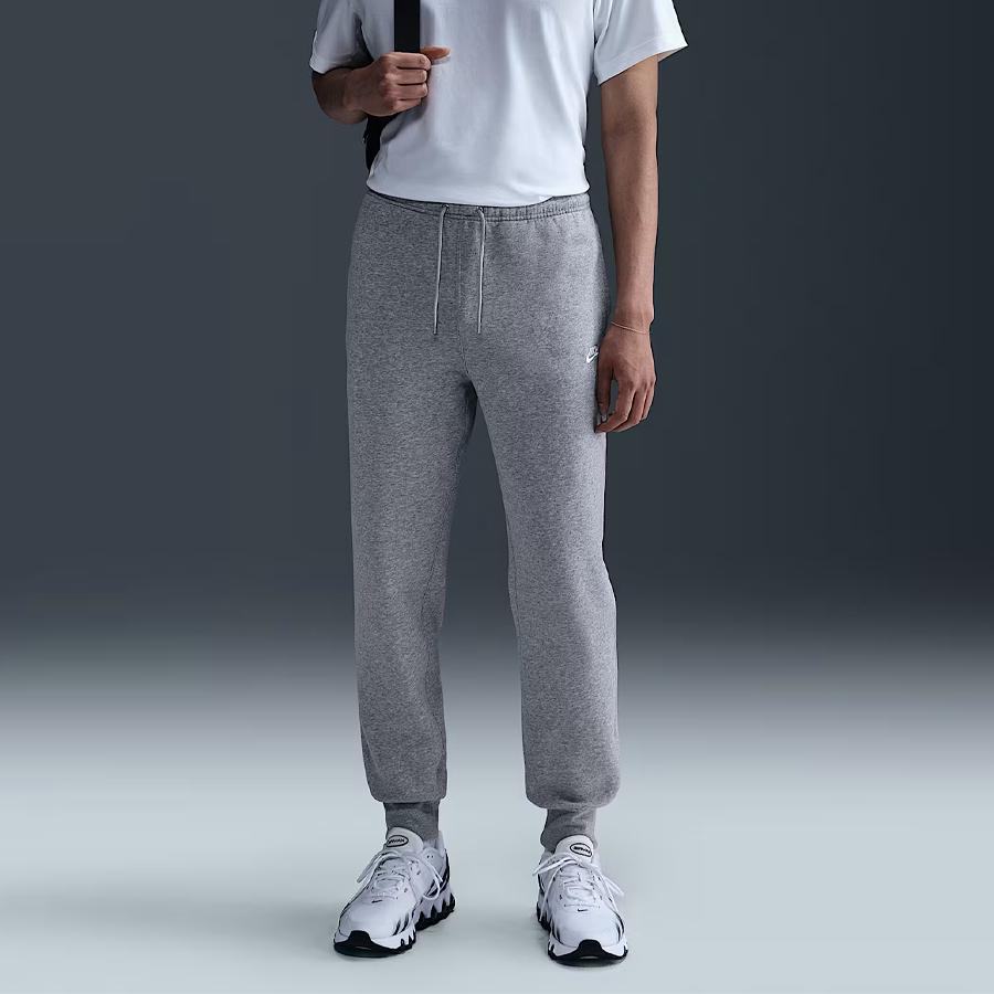 M CLUB BB JOGGER DK GREY HEATHER/LT S