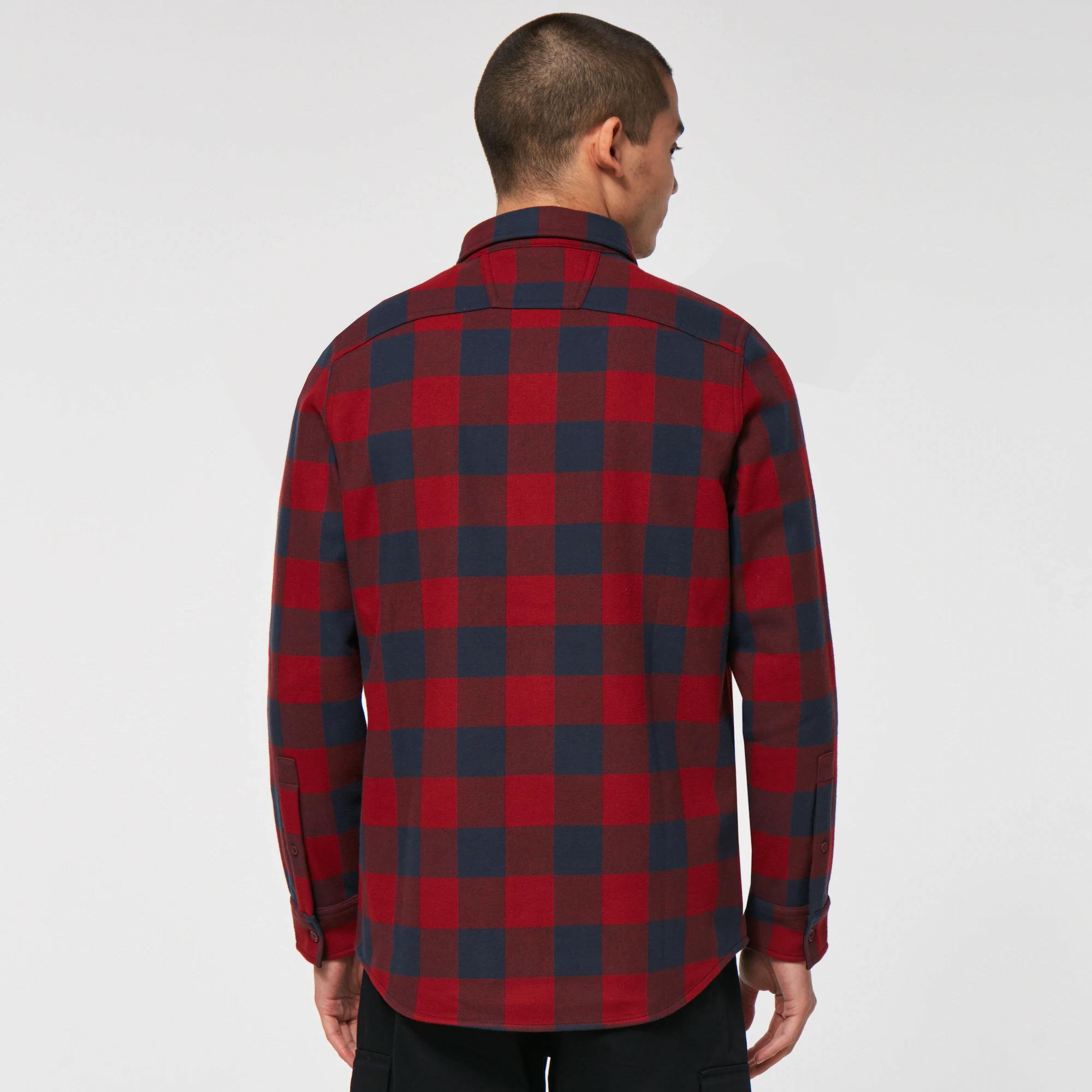 BEAR COZY FLANNEL FATHOM/IRONRED CHECK