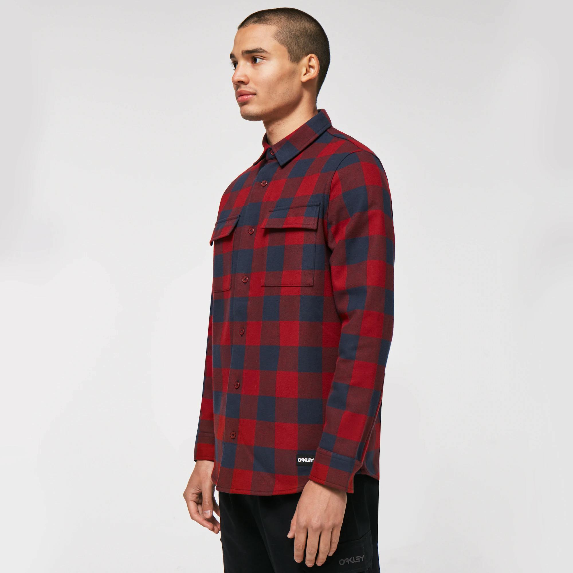 BEAR COZY FLANNEL FATHOM/IRONRED CHECK