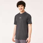 O FIT RC SS TEE BLACK/GREY HTHR