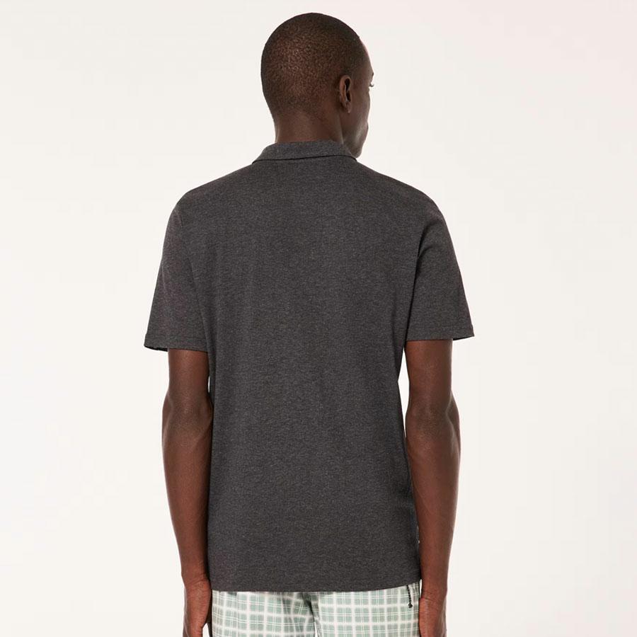 OAKLEY TRANSITION POLO DARK GREY HTHR