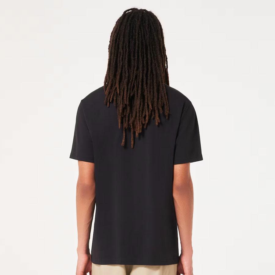 LINED MOUNTAIN BARK TEE BLACKOUT