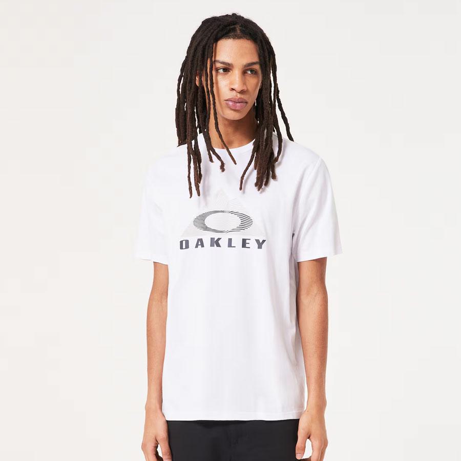 LINED MOUNTAIN BARK TEE WHITE