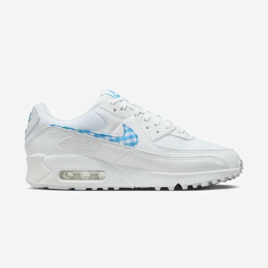 WMNS AIR MAX 90 WHITE / UNIVERSITY