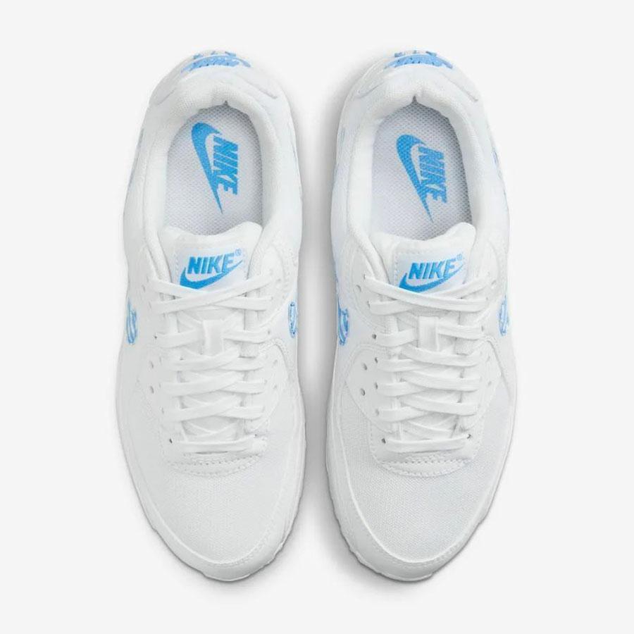 WMNS AIR MAX 90 WHITE / UNIVERSITY