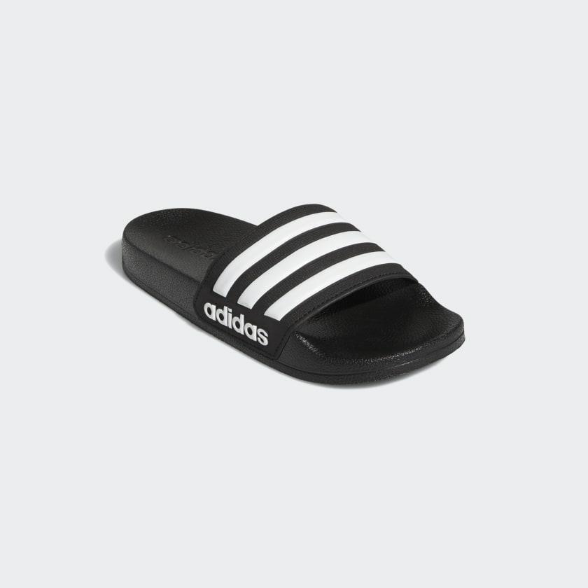ADILETTE SHOWER K CBLACK/FTWWHT/CBLACK