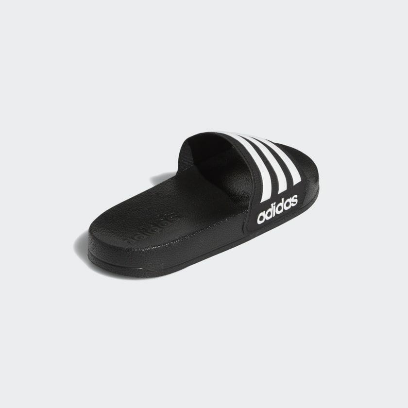 ADILETTE SHOWER K CBLACK/FTWWHT/CBLACK