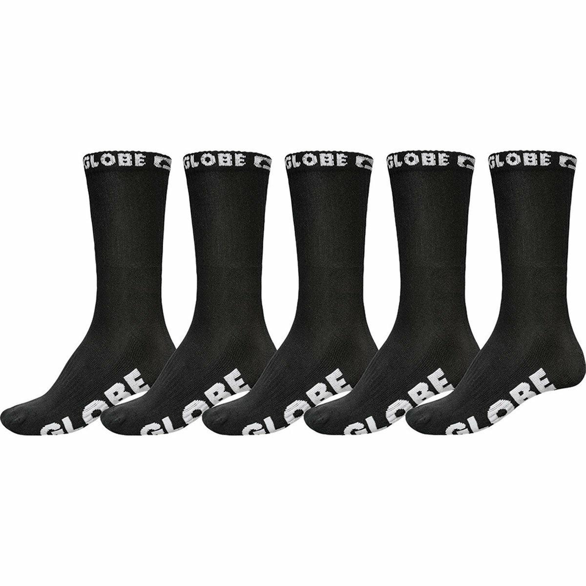 BLACKOUT SOCK KIDS 5 PACK BLACK/BLACK