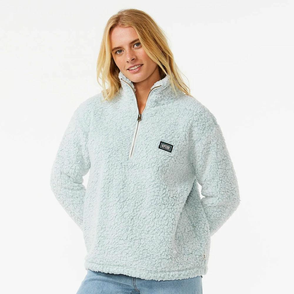 DARK N STORMY 1/4 ZIP CRE BLUE