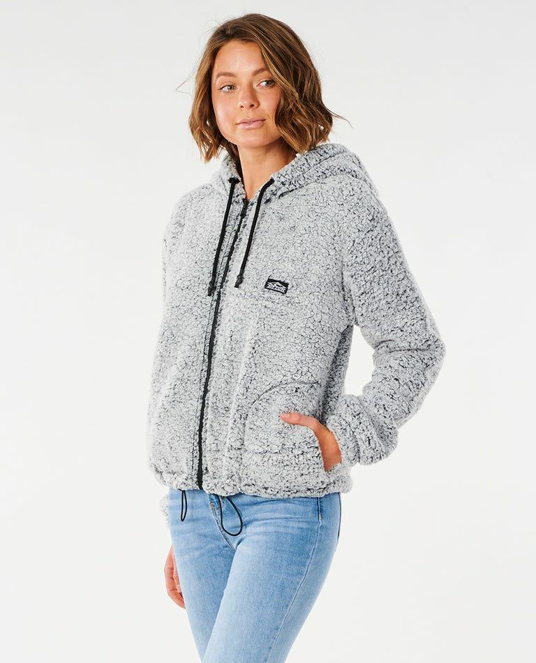 DARK AND STORMY ZIP THROU LIGHT GREY