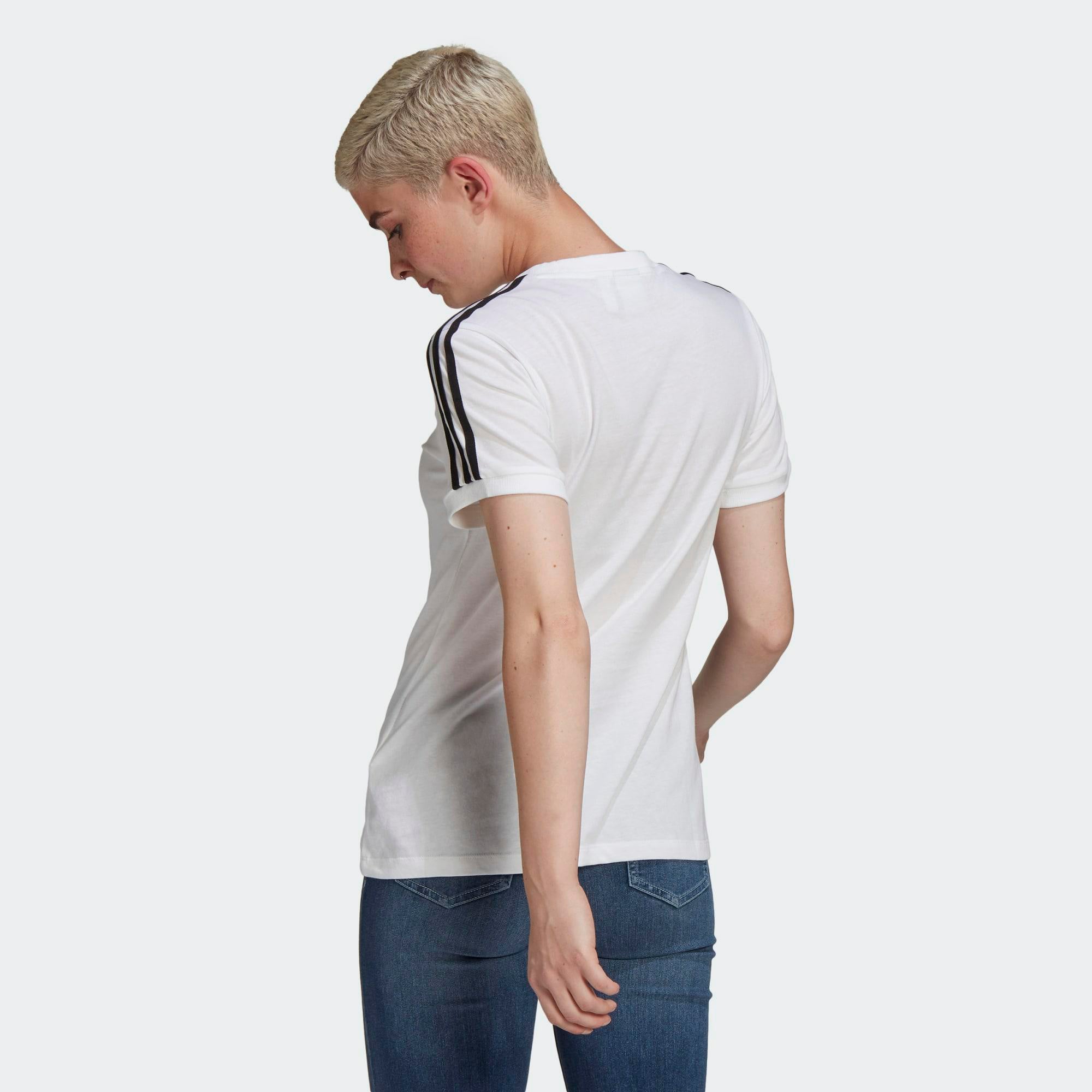 3 STRIPES TEE WHITE