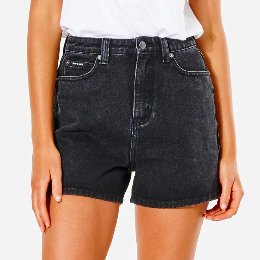 NAT SHORT WASHED BLACK