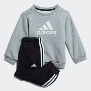 I BOS LOGO JOG TOP:MEDIUM GREY HEAT
