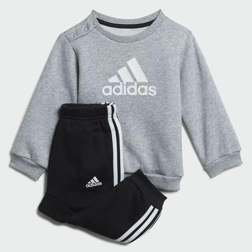 I BOS LOGO JOG TOP:MEDIUM GREY HEAT