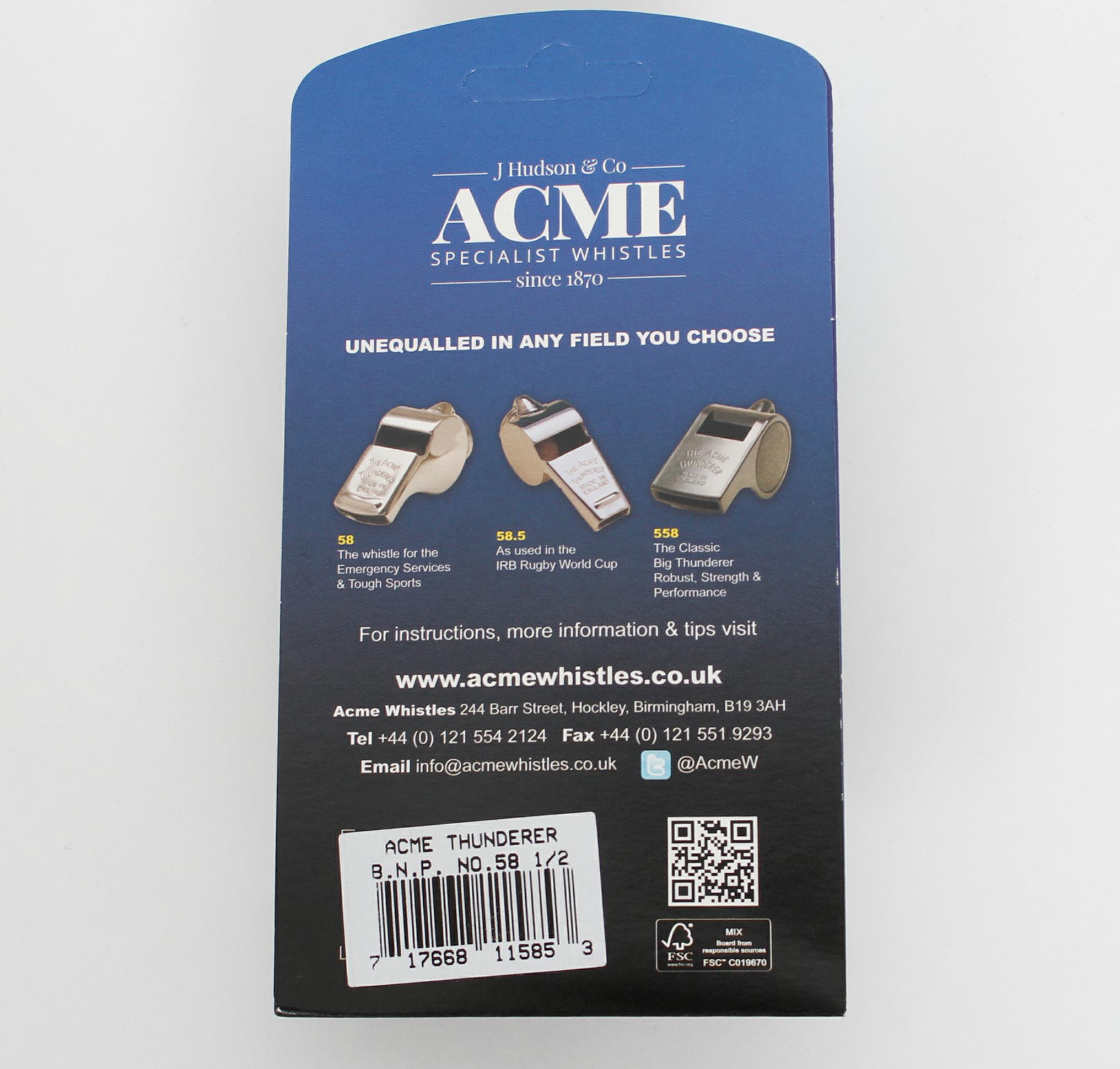 ACME 58.5 TAPERED WHISTLE