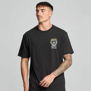 CAPTAIN COOKED | SS TEE - BLACK