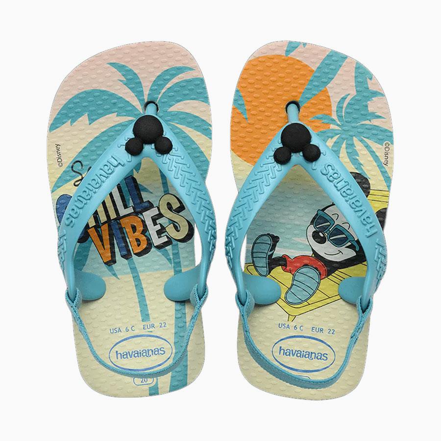 BABY DISNEY CLASSICS STRA BEIGE STRAW / BLUE