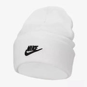 PEAK BEANIE WHITE/BLACK
