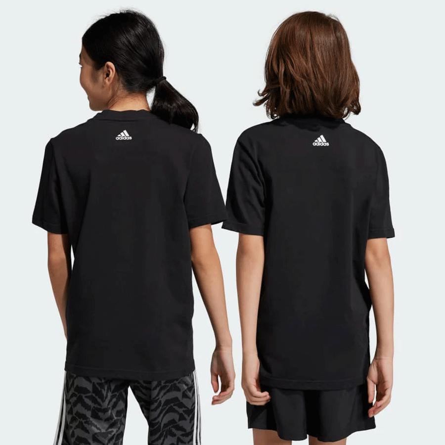 U LIN TEE BLACK/WHITE