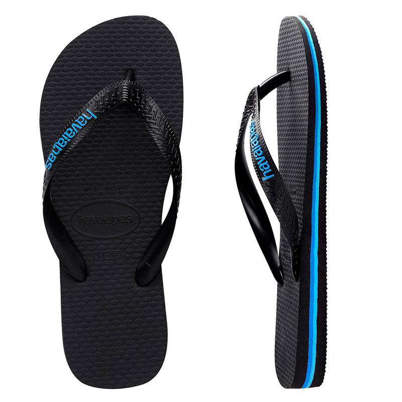RUBBER LOGO BLACK/BLUE PTO