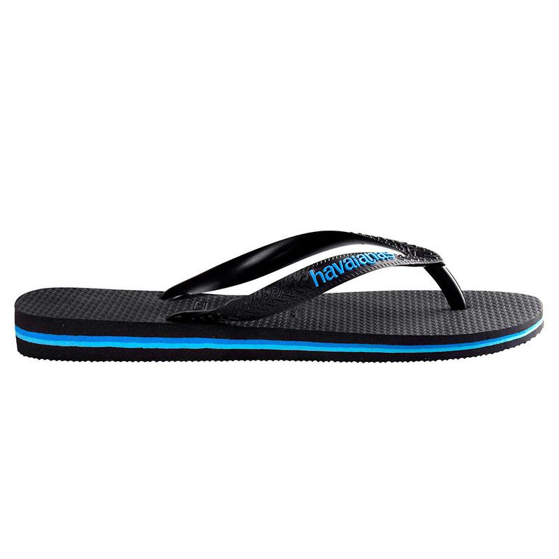 RUBBER LOGO BLACK/BLUE PTO