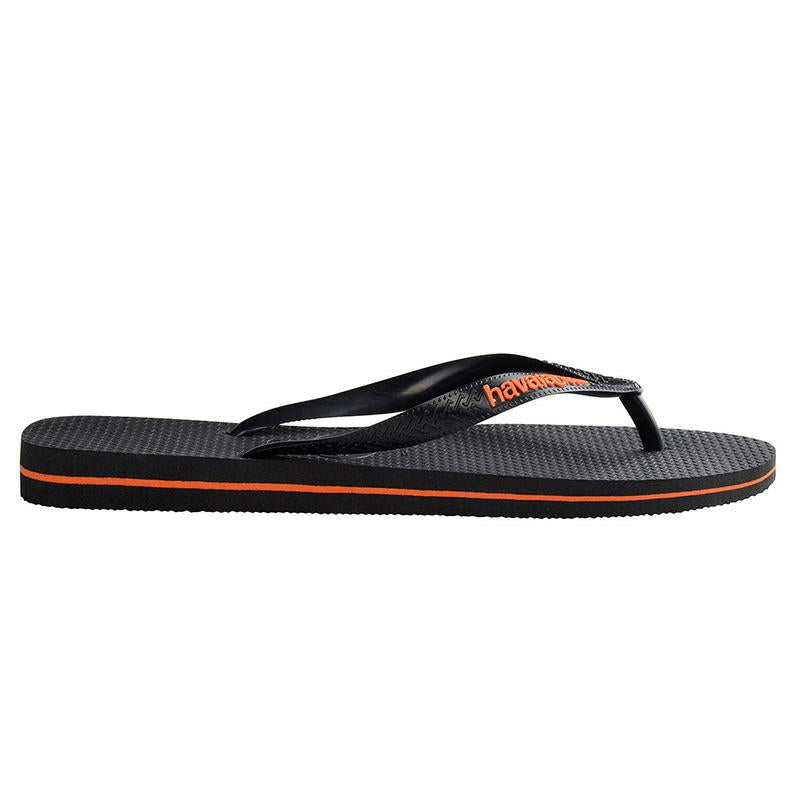 RUBBER LOGO BLACK/ORANGE BLACK/ORANGE