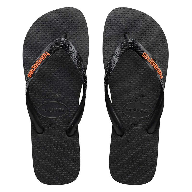 RUBBER LOGO BLACK/ORANGE BLACK/ORANGE