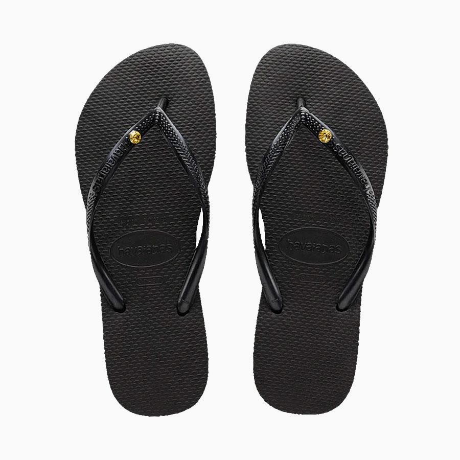 SLIM COLOURED CRYSTAL SW PRETO/AMARELO